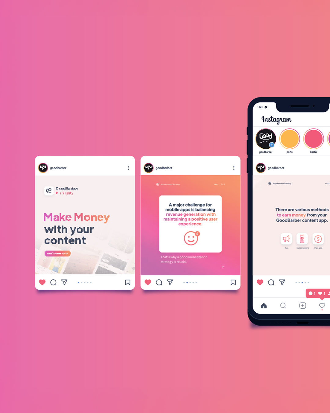 Exemple de community management en carrousel